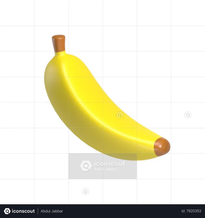 Banana  3D Icon