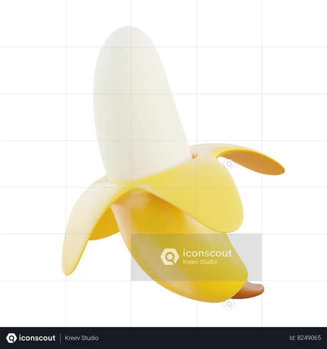 Banane  3D Icon