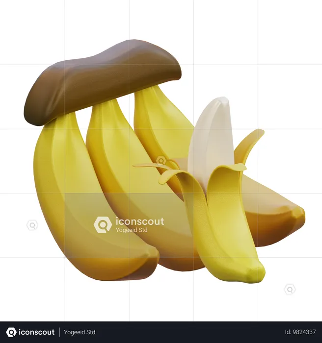 Banane  3D Icon