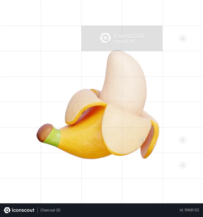 Banane  3D Icon