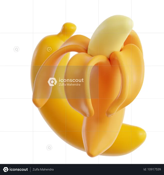 Banane  3D Icon