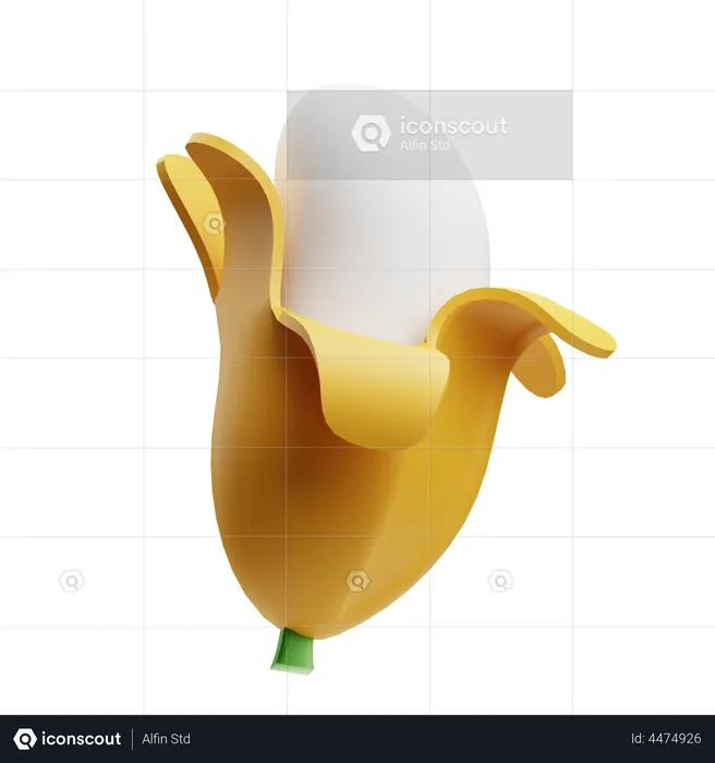 Banane  3D Illustration