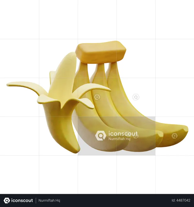 Banane  3D Icon