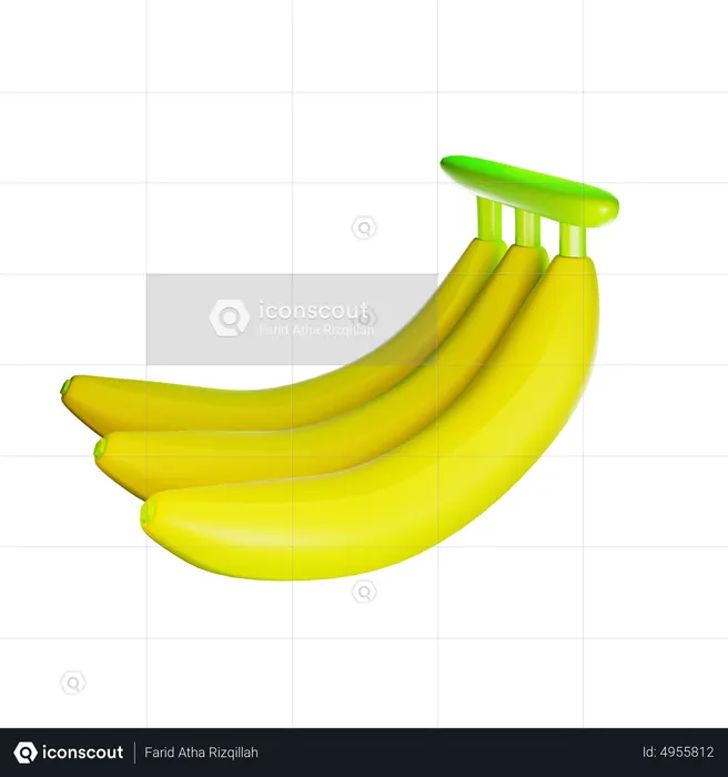 Banane  3D Icon