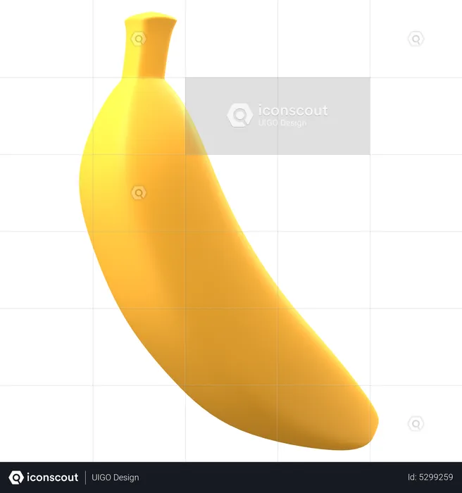 Banane  3D Icon