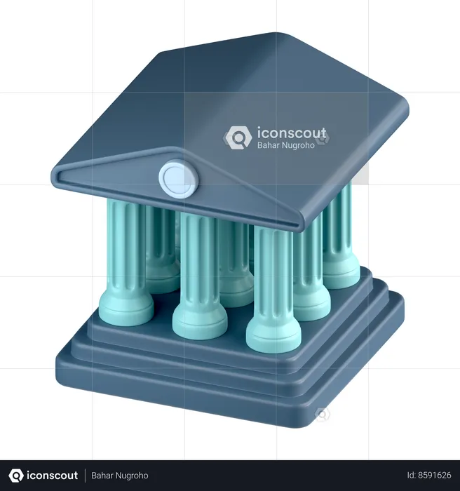 Banco  3D Icon