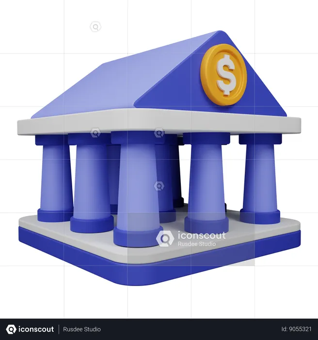 Banco  3D Icon