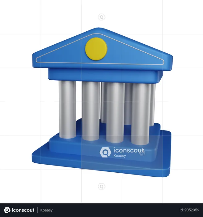 Banco  3D Icon