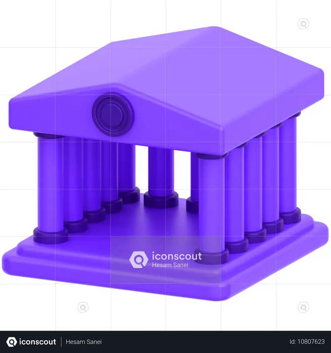 Banco  3D Icon