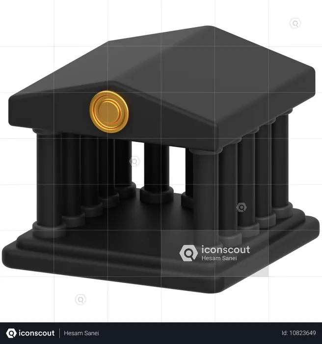 Banco  3D Icon