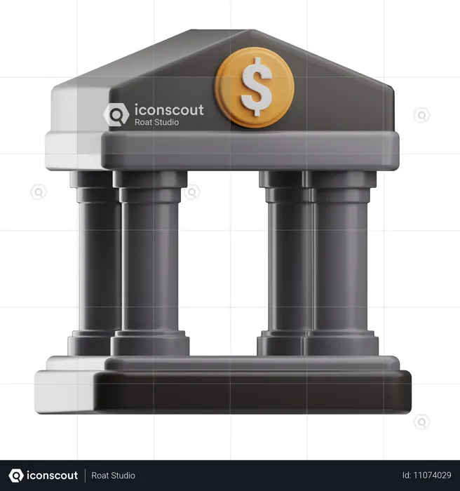 Banco  3D Icon