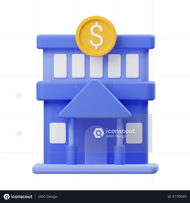 Banco  3D Illustration