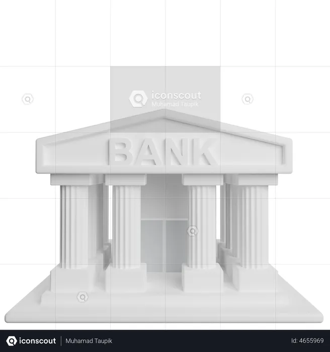 Banco  3D Illustration