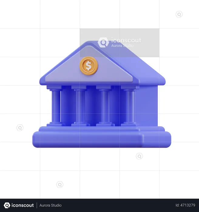 Banco  3D Illustration