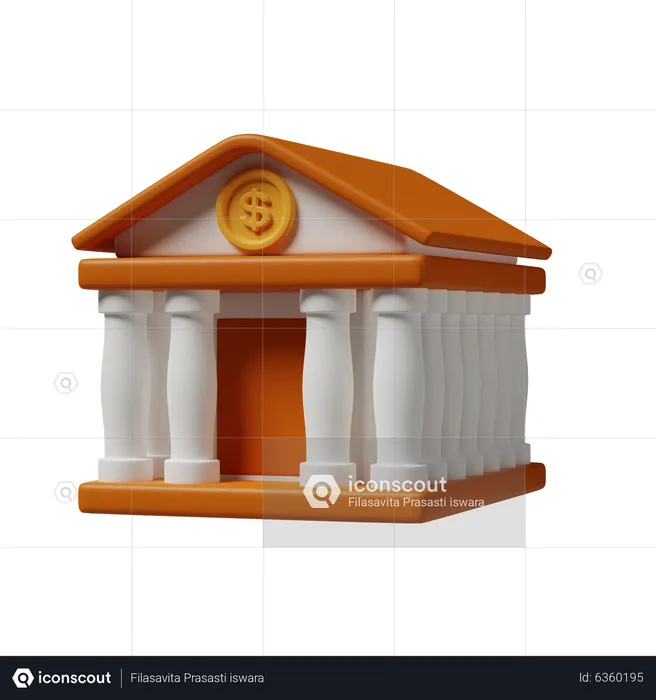 Banco  3D Icon