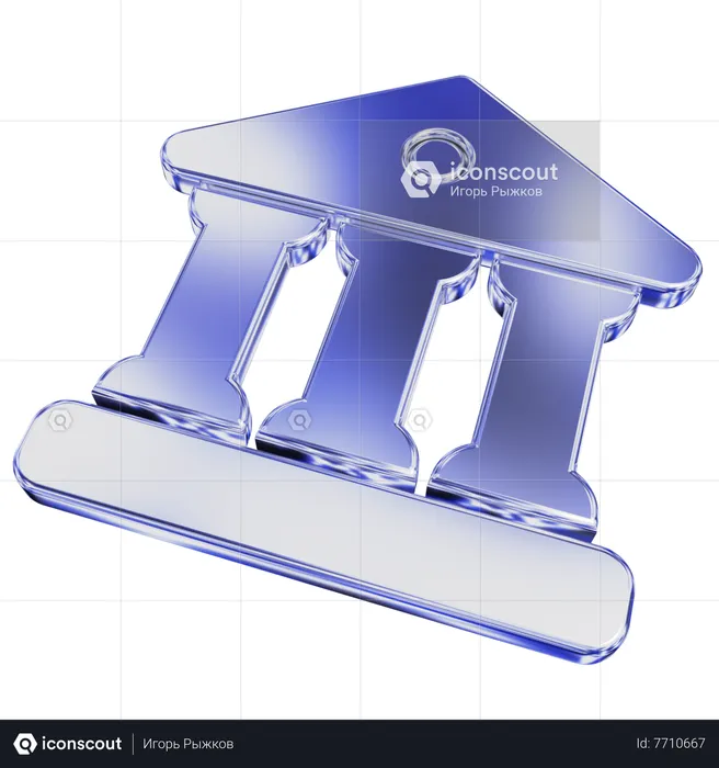 Banco  3D Icon