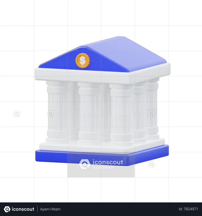 Banco  3D Icon