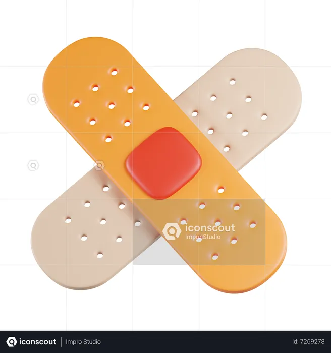 Band-Aid  3D Icon