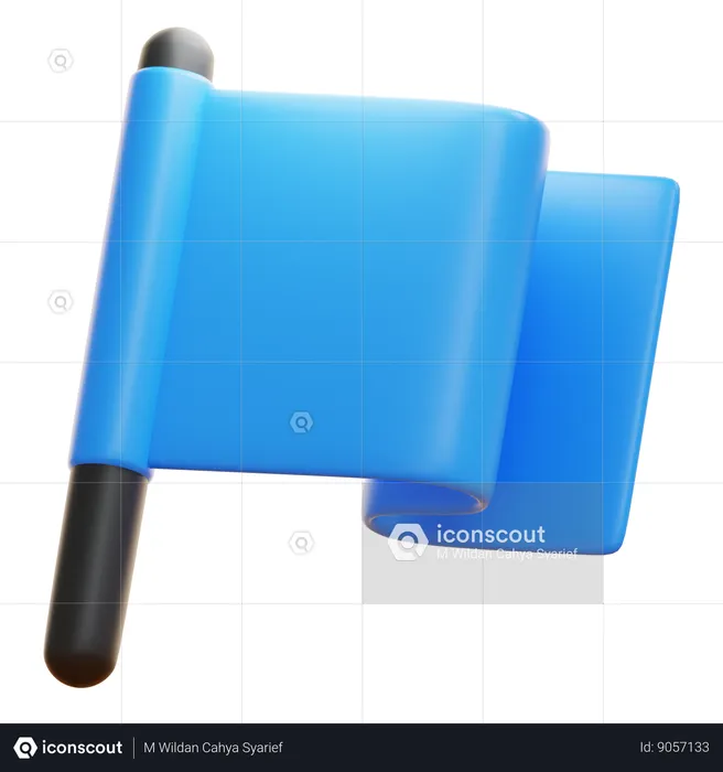 Bandera  3D Icon