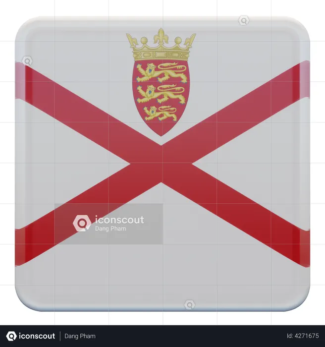 Bandera de jersey Flag 3D Flag