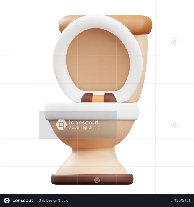 Banheiro moderno  3D Icon