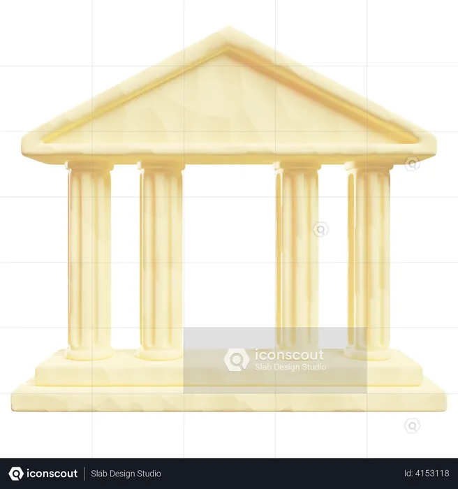 Bank  3D Illustration