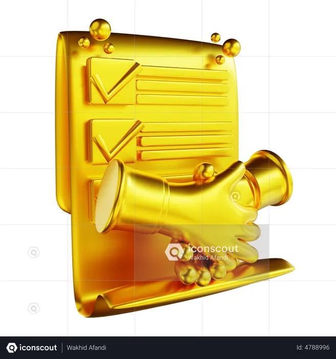 Bank Deal  3D Icon