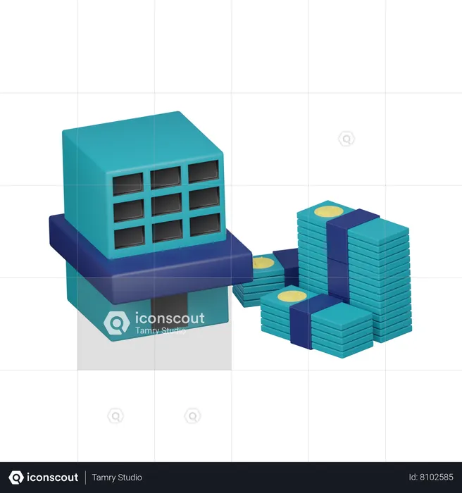 Bank Loan  3D Icon