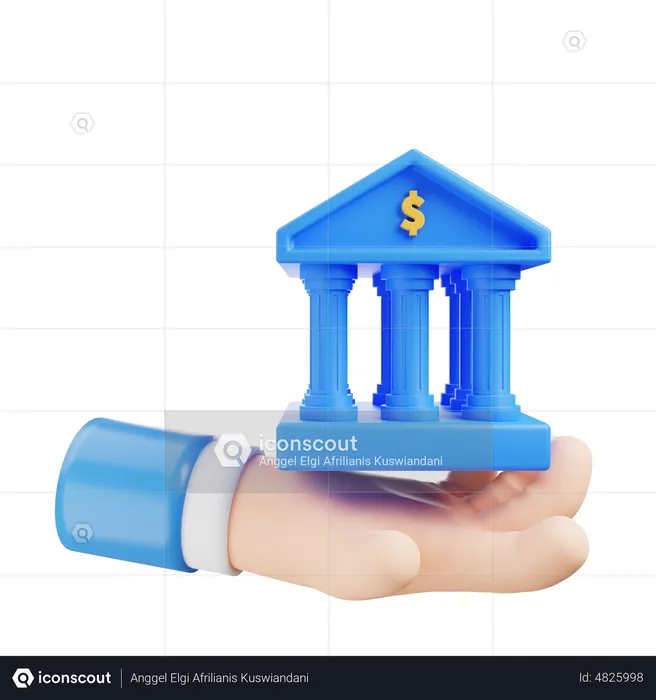 Bank Savings  3D Icon