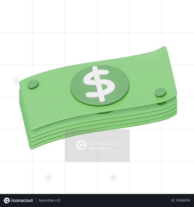 Banknote  3D Illustration