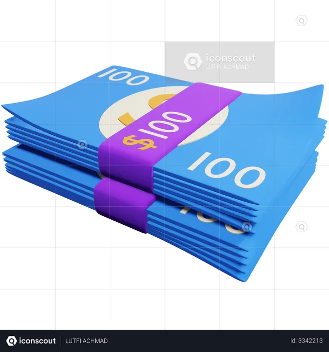 Banknote  3D Illustration