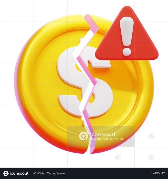 BANKRUPT  3D Icon