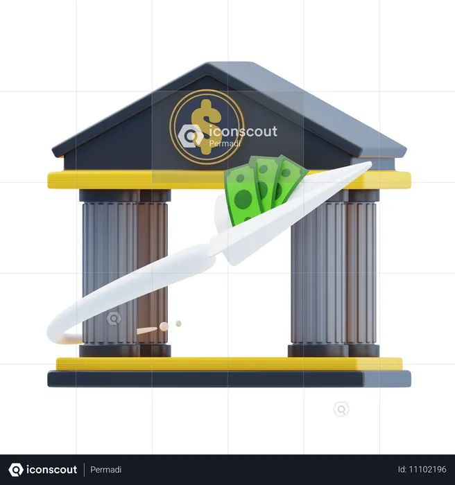 Banküberweisung  3D Icon