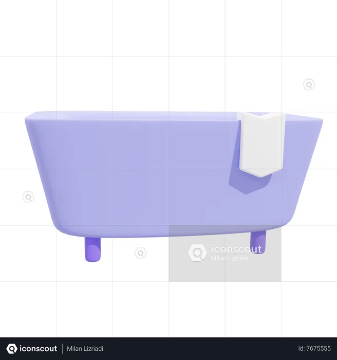 Centro de baño  3D Icon