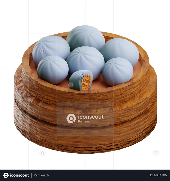 Bao Zi  3D Icon