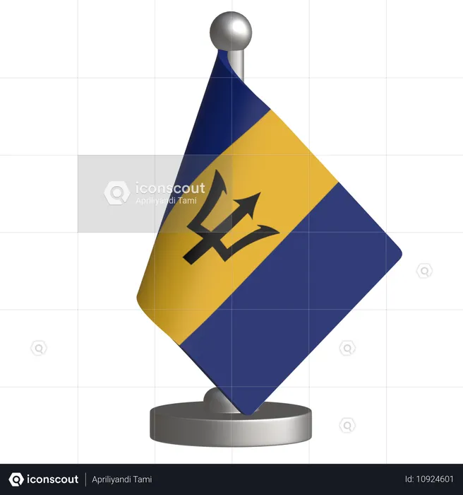 Barbados  3D Icon