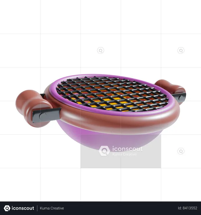 Barbecue  3D Icon