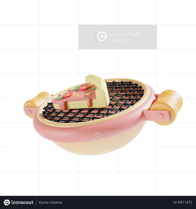 Barbecue  3D Icon