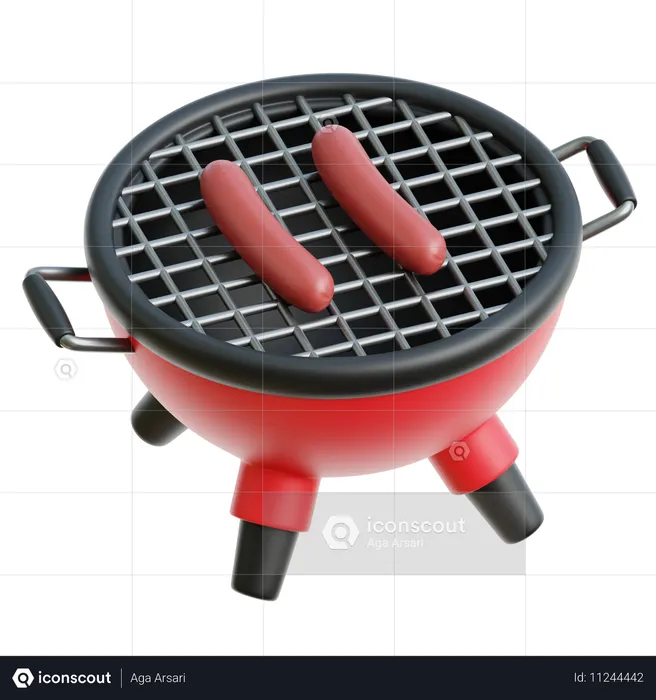 Barbecue  3D Icon