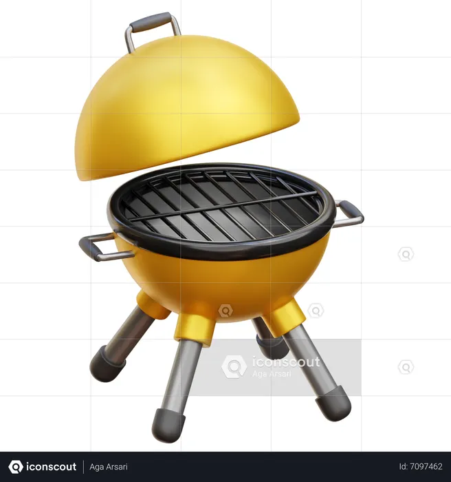 Barbecue  3D Icon