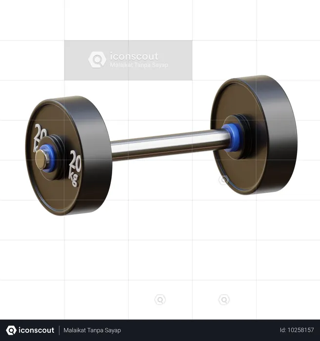 Barbell  3D Icon