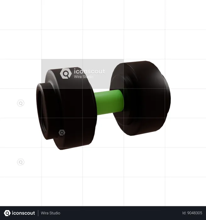 Barbell  3D Icon