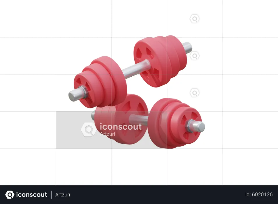 Barbell  3D Icon