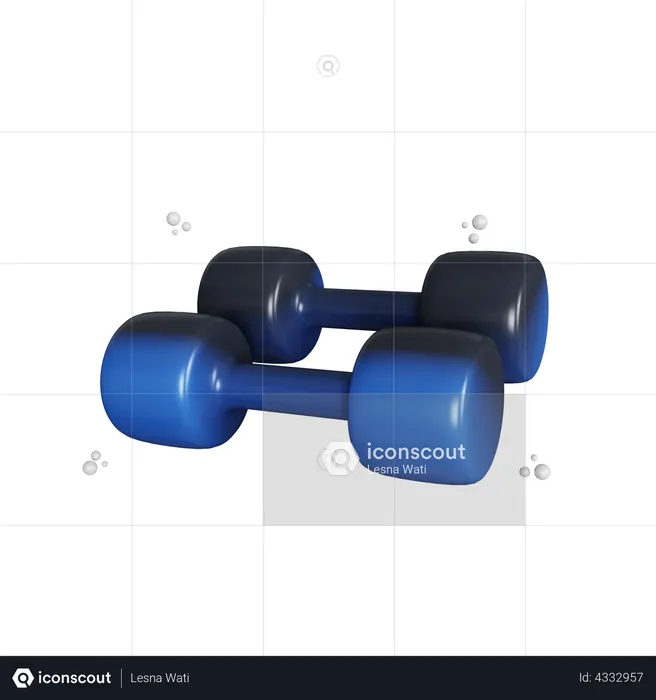 Barbell  3D Icon