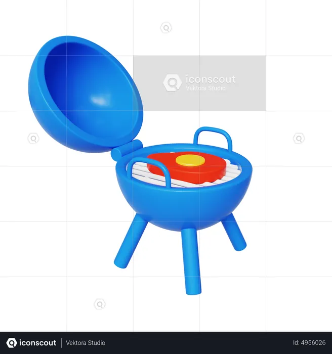 Barbeque  3D Icon