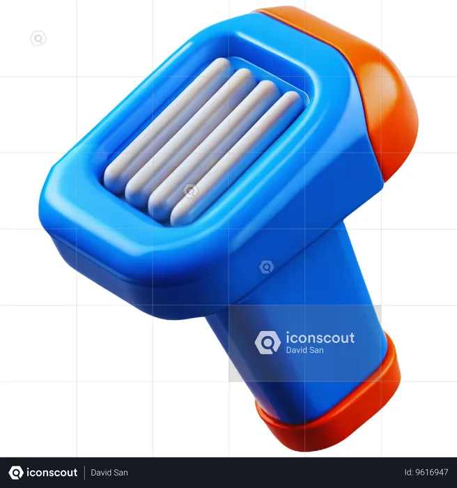 Barcode Scanner  3D Icon