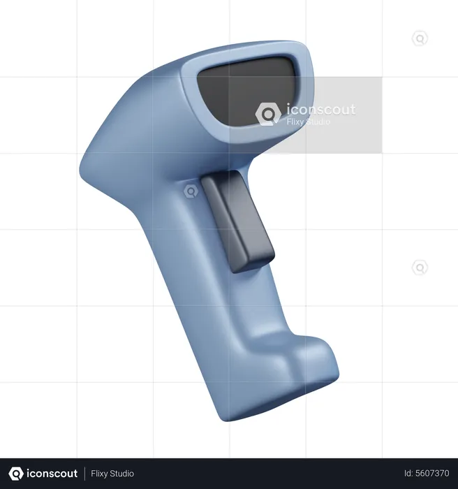 Barcode Scanner  3D Icon