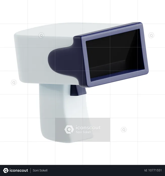 Barcode Scanner  3D Icon