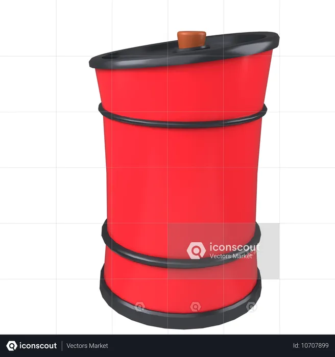 Barrel  3D Icon