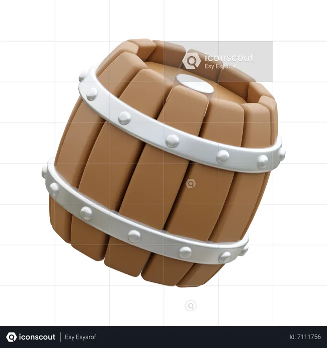 Barrel  3D Icon